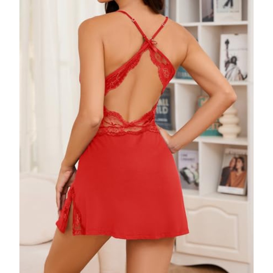 Sexy Night Gowns for Women Bab - Babydoll Chemise Night บทวิจารณ์และราคา