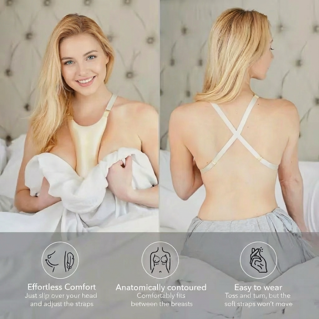 Side Sleeper Pillow for Breast - Nursing Bra Sleep บทวิจารณ์และราคา