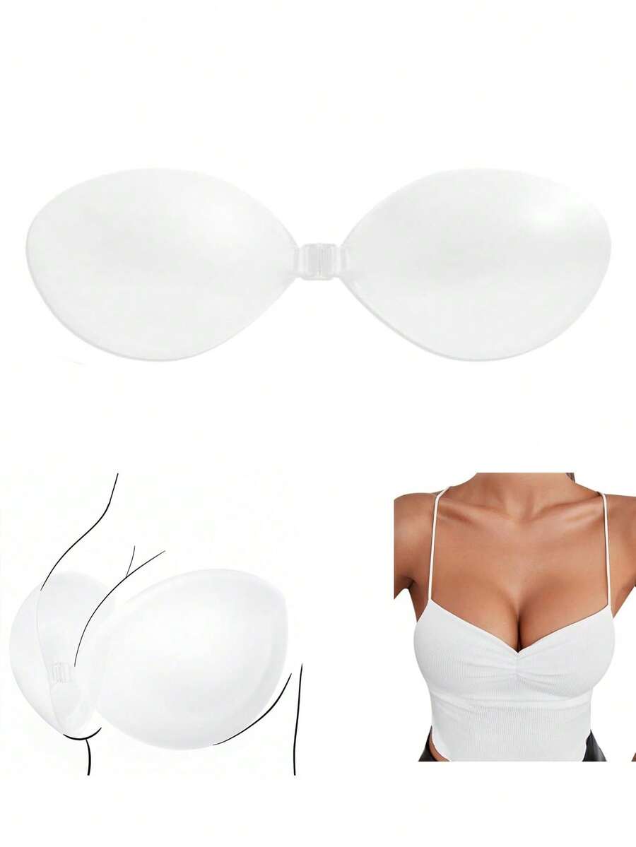 1 Pair Invisible Strapless Sil - Strapless Bra Backless บทวิจารณ์และราคา