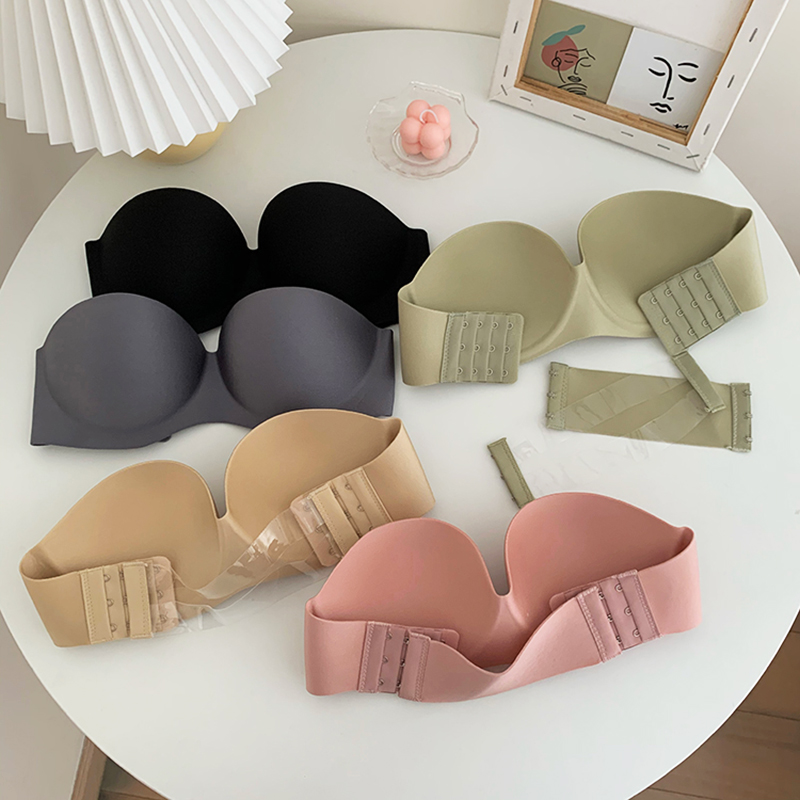 FINETOO Sexy Strapless Bras Wo - Bralette Wireless Soft บทวิจารณ์และราคา