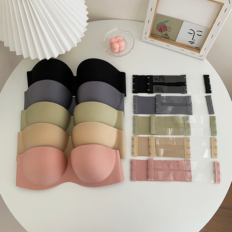 FINETOO Sexy Strapless Bras Wo - Bralette Wireless Soft บทวิจารณ์และราคา