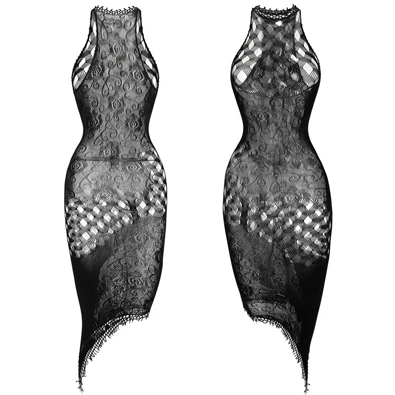 1PC Sexy Women Fishnet See Thr - Bodystocking Fishnet บทวิจารณ์และราคา