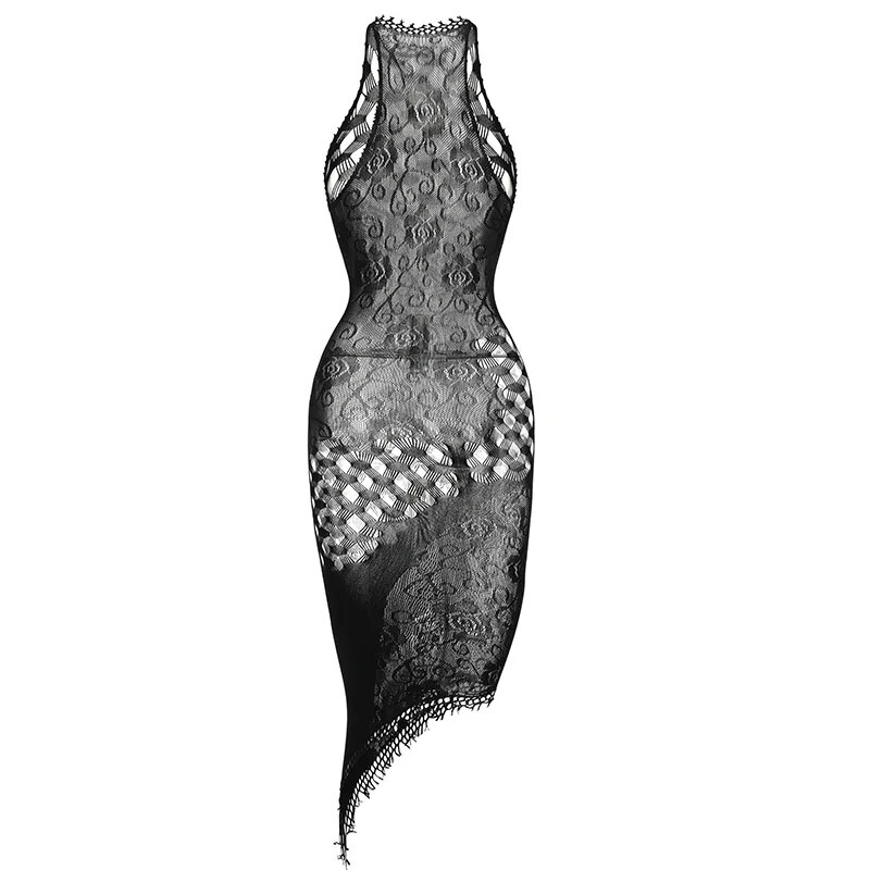 1PC Sexy Women Fishnet See Thr - Bodystocking Fishnet บทวิจารณ์และราคา