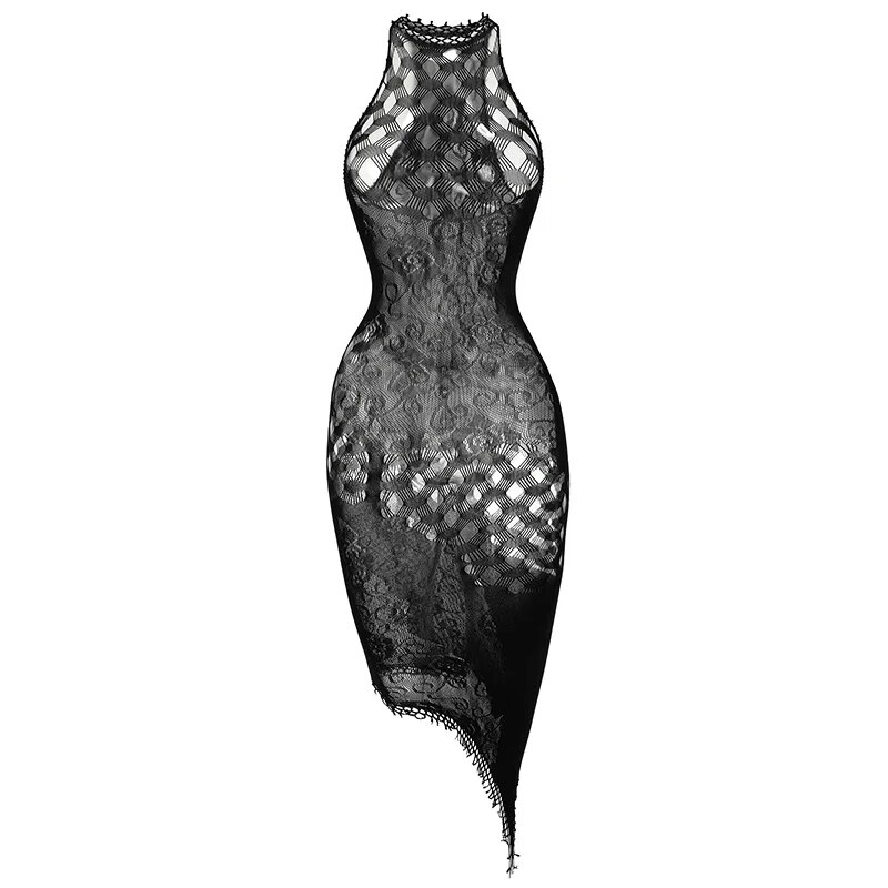 1PC Sexy Women Fishnet See Thr - Bodystocking Fishnet บทวิจารณ์และราคา