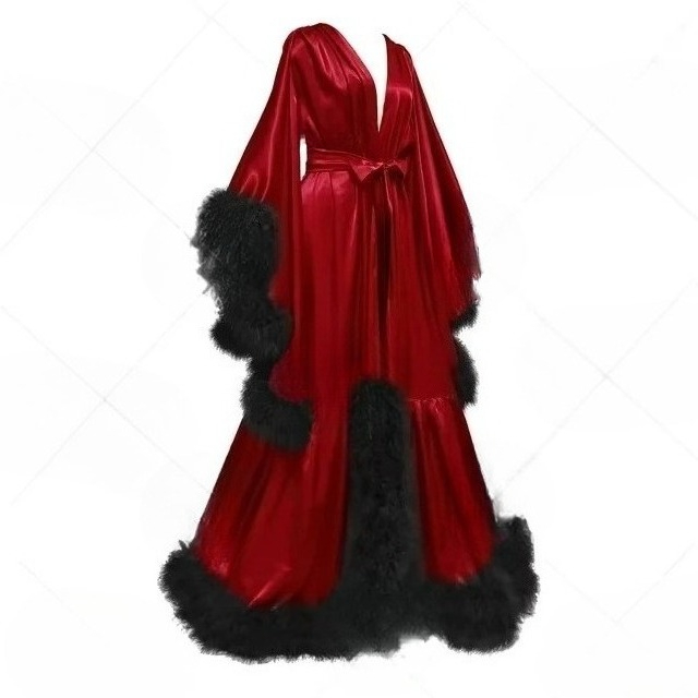Customized Bathrobe for Women  - Robe Silk Women บทวิจารณ์และราคา