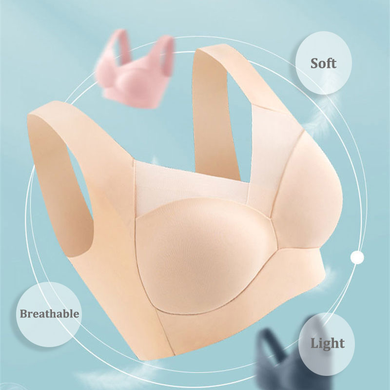 5PCS Women Sports Bras Full Cu - Bralette Wireless Soft บทวิจารณ์และราคา