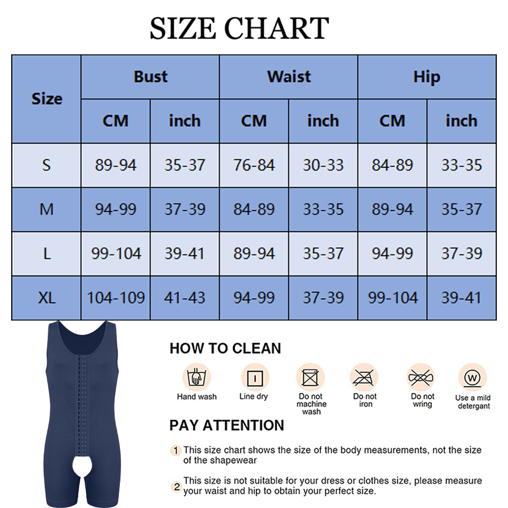 Men's Compression Shapewear  T - Shapewear Bodysuit Firm บทวิจารณ์และราคา